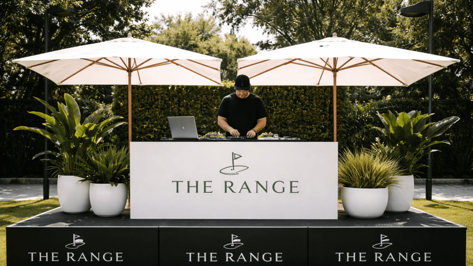 DJ Pult bei Event